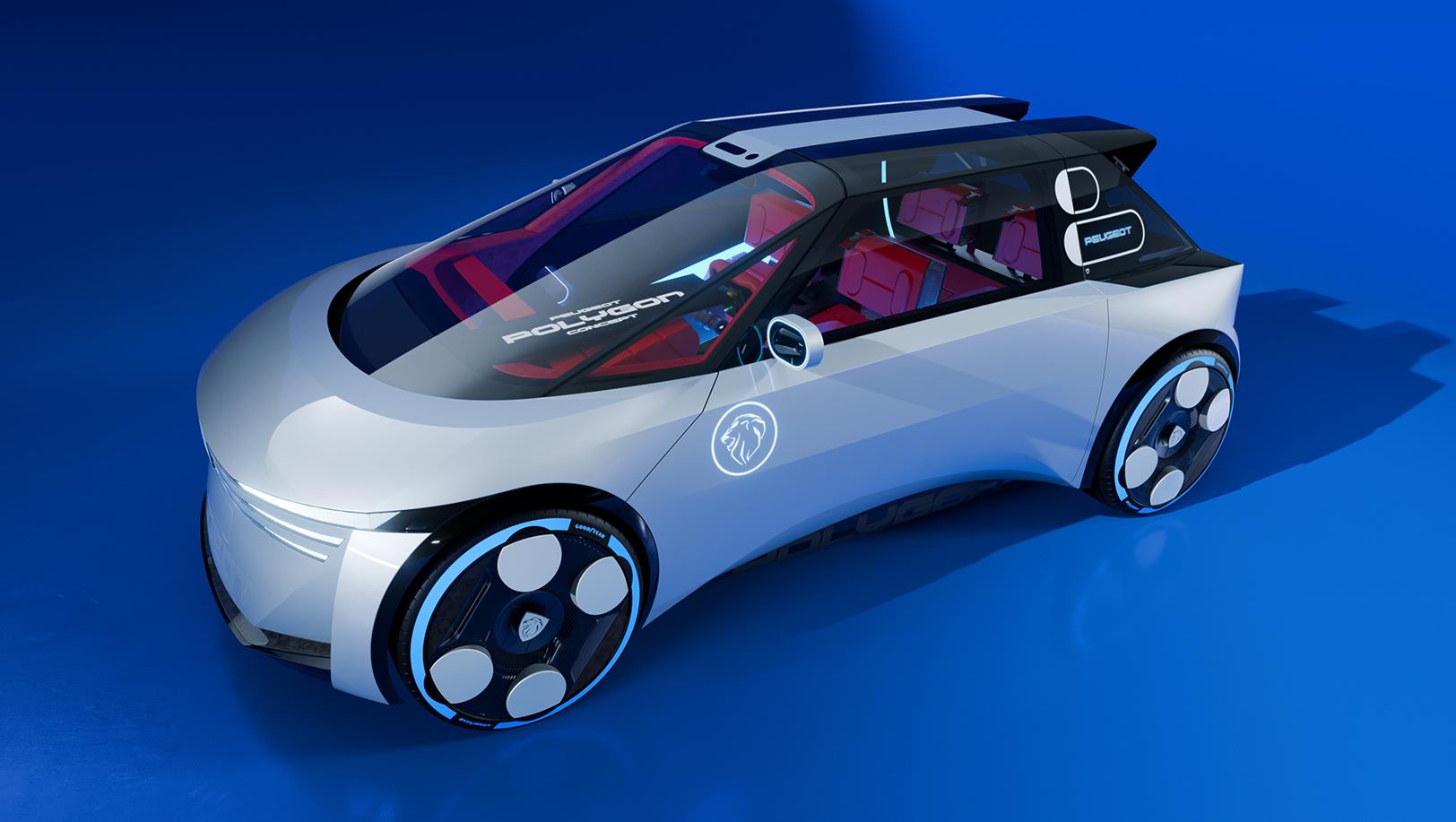 Release of the first exterior image of the next generation of PEUGEOT concept car