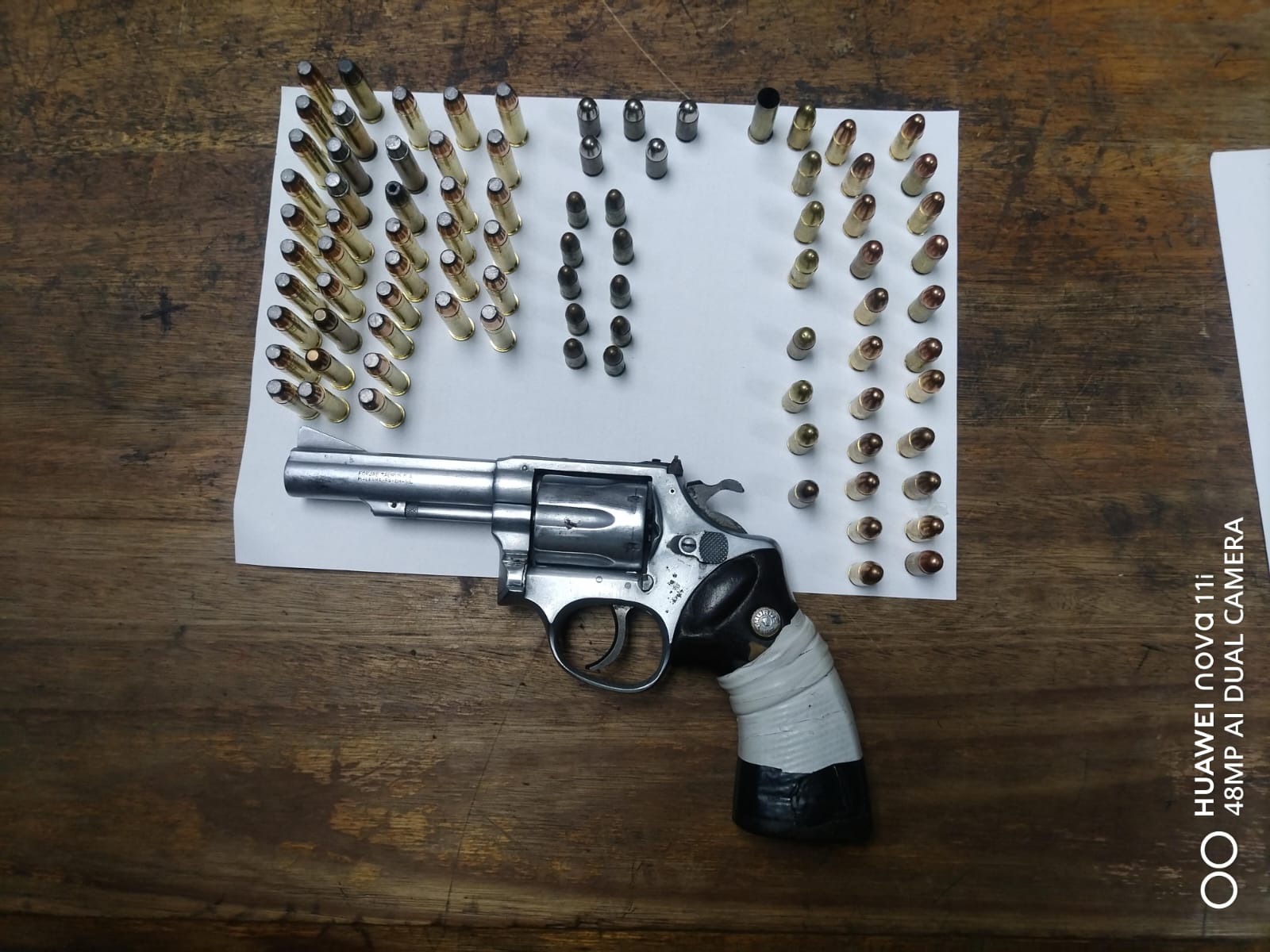 Vredenburg Public Order Police seizes firearm and ammunition in Louwville