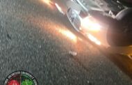 Collision at an intersection in Wonderboom-South