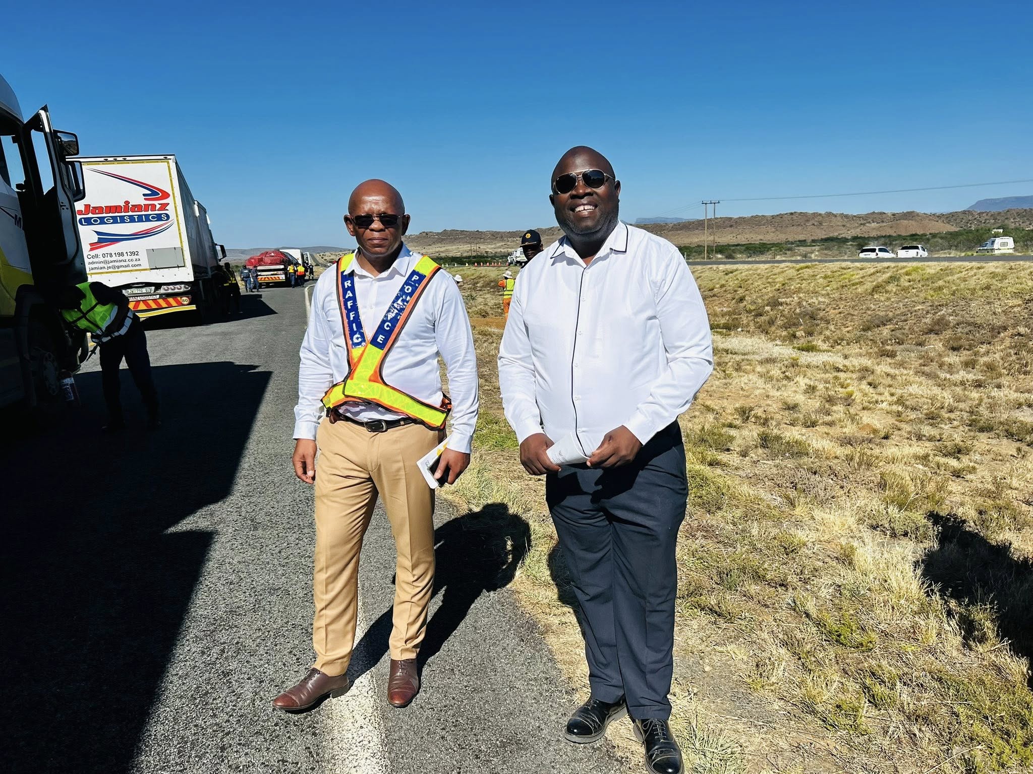 Safety operations on the N9 Road between Graaf Reinet and Aberdeen