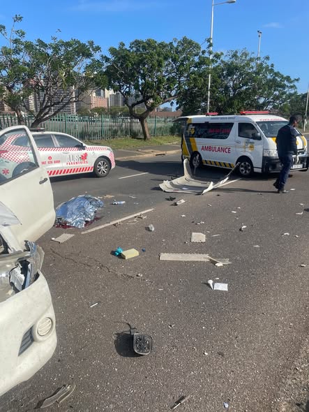 Crash at Sandile Thusi Road and the M4 Northern Freeway