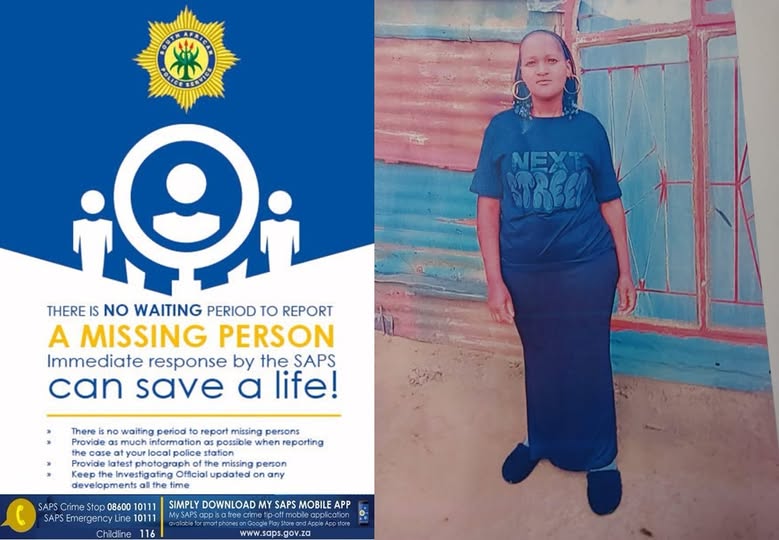The Bethlehem police request community assistance in locating #missing person, Malefu Maria Nhlapo