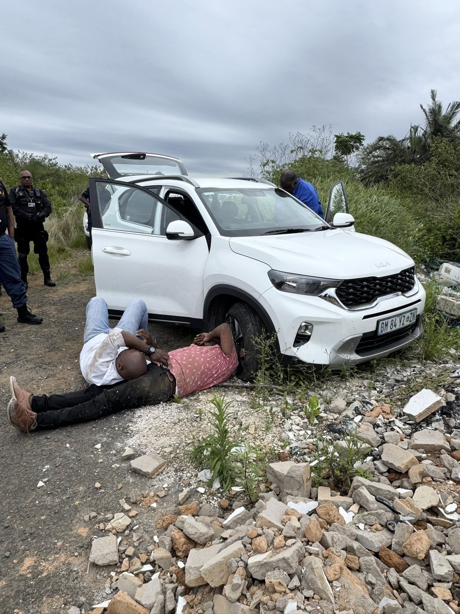 Suspects Arrested In Hired Vehicle: King Shaka International - KZN