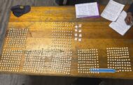 Police detain two suspects for the possession of drugs