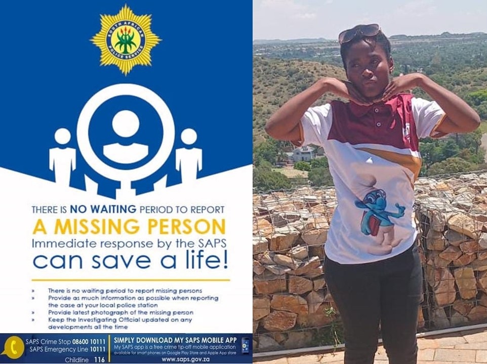Police are requesting assistance from the public to locate 14-year-old Mamodiehi Selina Kholetsane