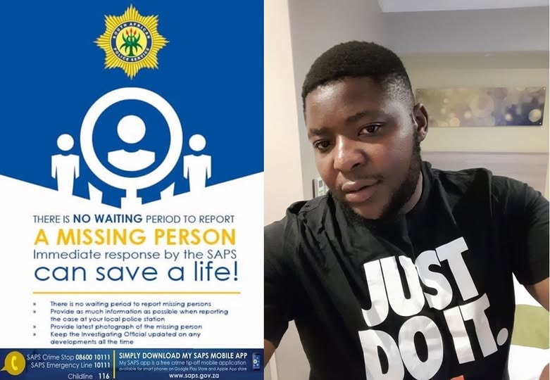 SAPS Springs police station is requesting the assistance of the public in finding missing 29-year-old Thabiso Ngwenya