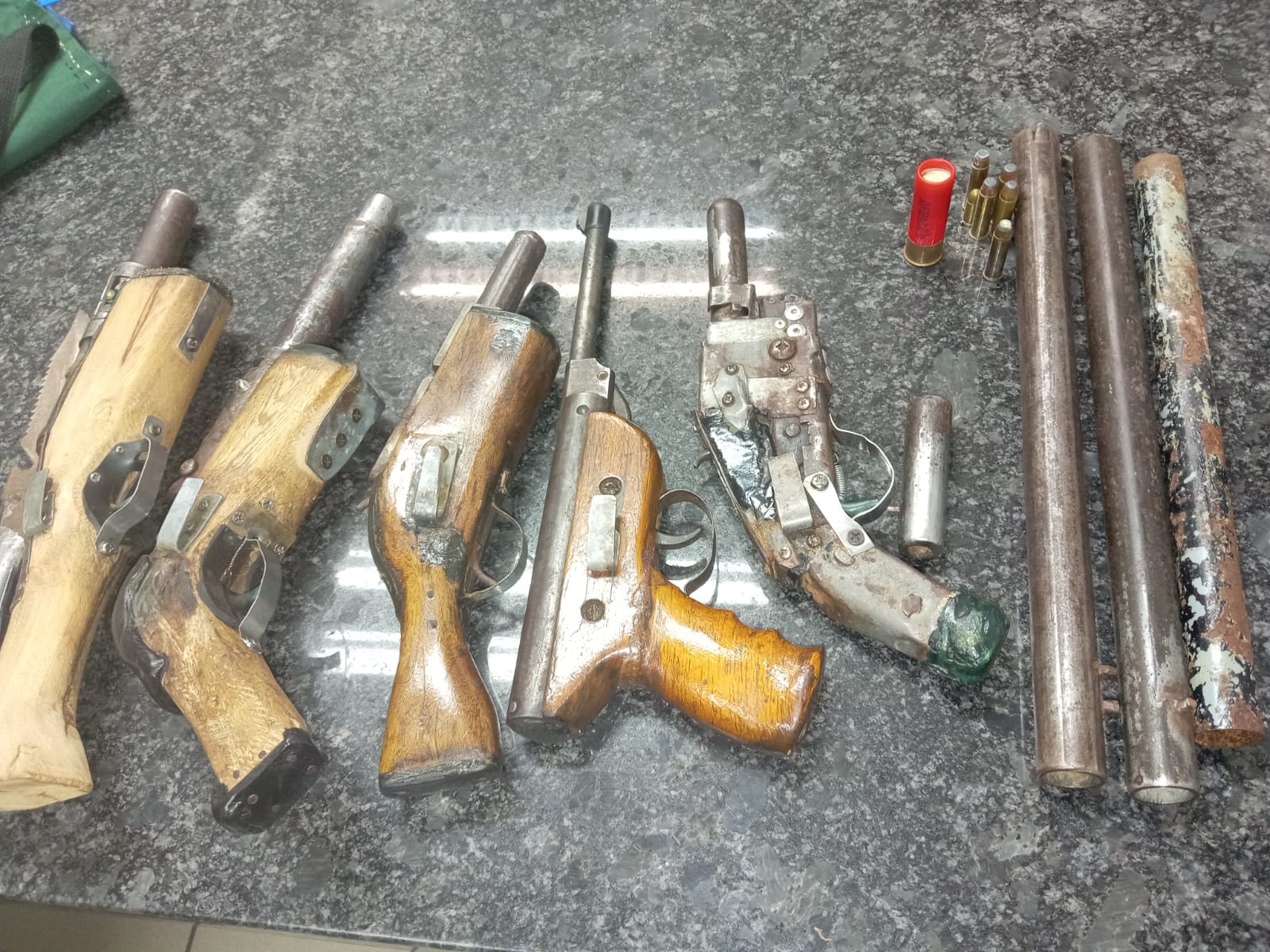 Three suspects arrested at Makhasaneni area for unlawful possession of firearms