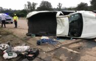 Crash on the N3 Durban-bound carriageway before the Hammersdale off-ramp