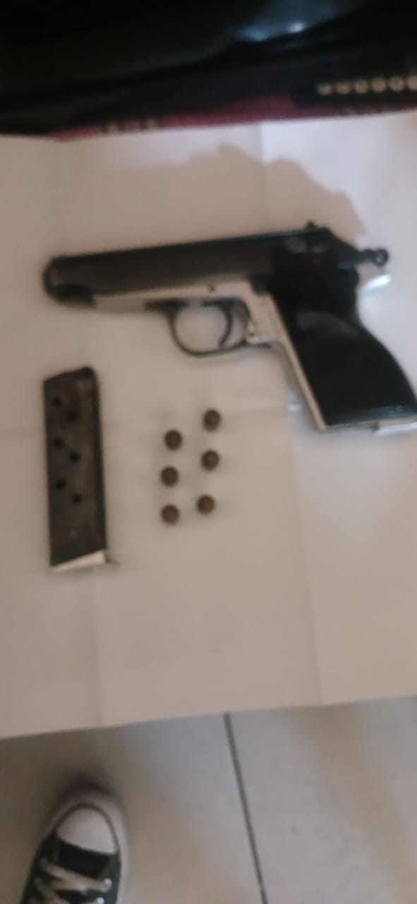 Spaza shop owner arrested for possession of a reported stolen firearm in Embalenhle