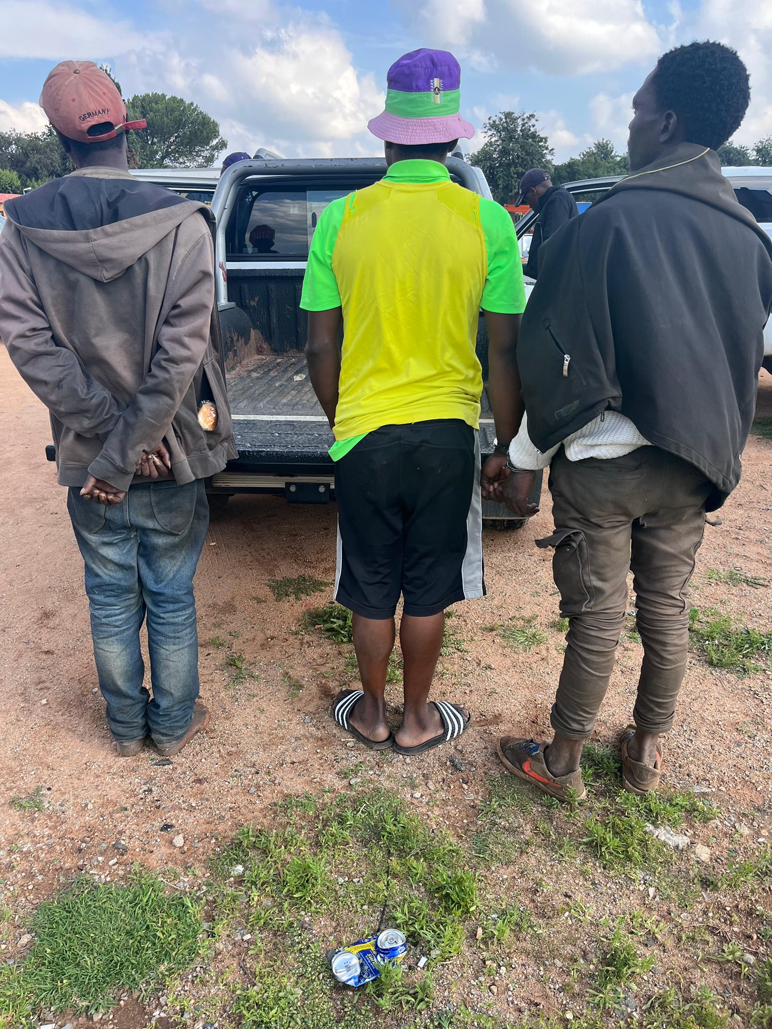 Suspects arrested for the possession and dealing of illegal substances, including crystal meth, mandrax pills and nyaope