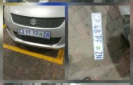Suspects arrested on Inanda Road in the possession of illegal firearms and number plates