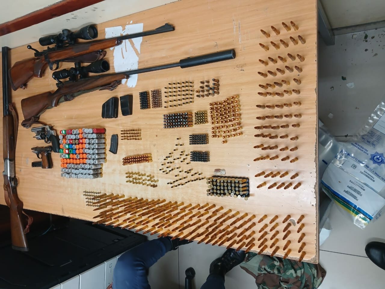 Man arrested after firearms were found hidden in multiple areas of his home and vehicle in the Warrenton area