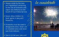 Community members urged to use fireworks cautiously to ensure safety