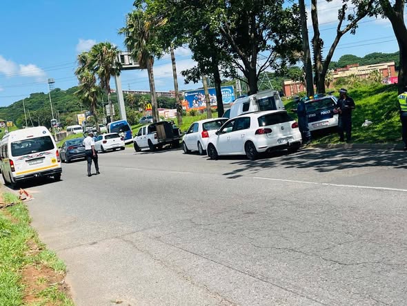 Vehicle Check Point (VCP) operation conducted in the South Region, Umlazi area