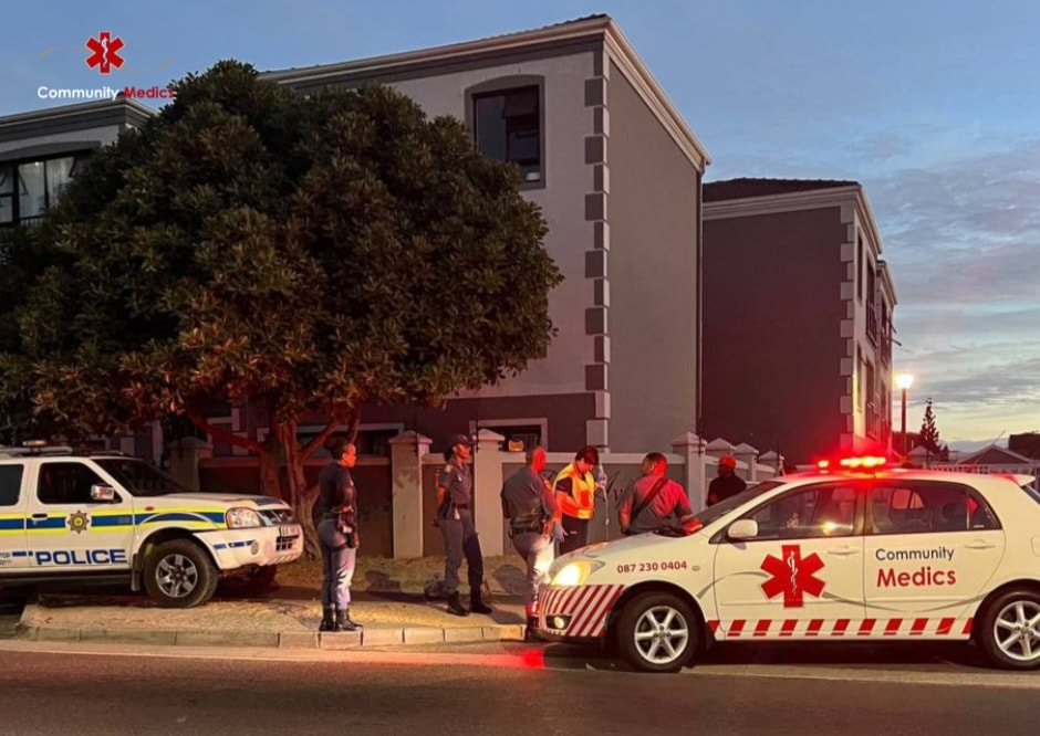 A patient sustained injuries after being assaulted with a brick while walking down a street in Blouberg