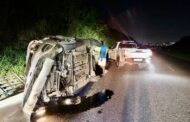 E-Hailing Driver Overturns Vehicle: Ottawa - KZN