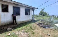 An abandoned house on Old Inanda Road in Mount Vernon - KZN