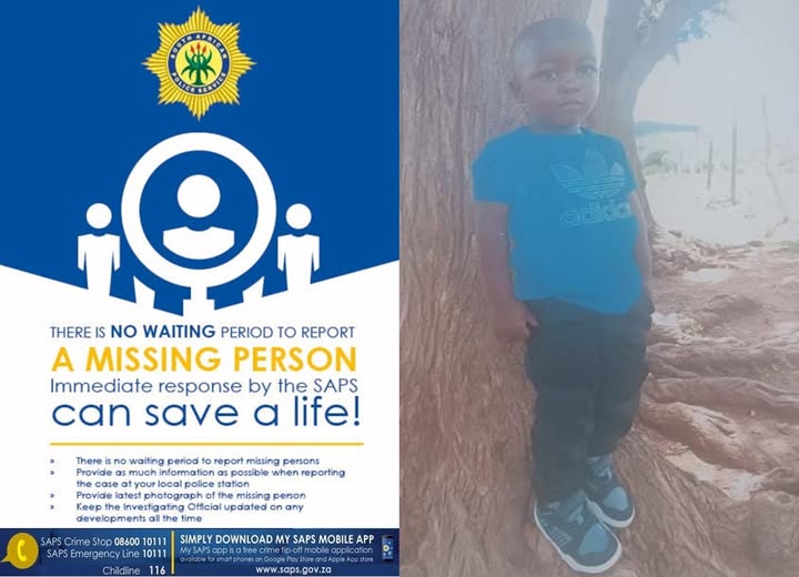 Lebowakgomo police intensify search for missing two-year-old toddler in Mashite Village