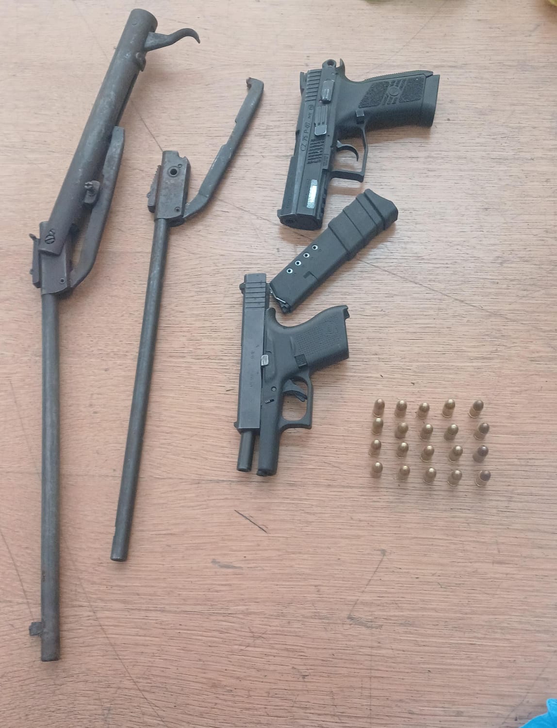 Suspect facing charges in terms of the Firearms Control Act