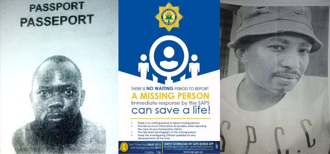 The police in Ikageng request the community's assistance in locating 2 missing men