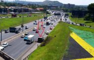 A vehicle caught fire near Electron Interchange on the N12 Eastbound