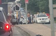 Motor vehicle collision at the M7 & Wakesleigh (BMW) Intersection