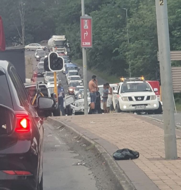 Motor vehicle collision at the M7 & Wakesleigh (BMW) Intersection