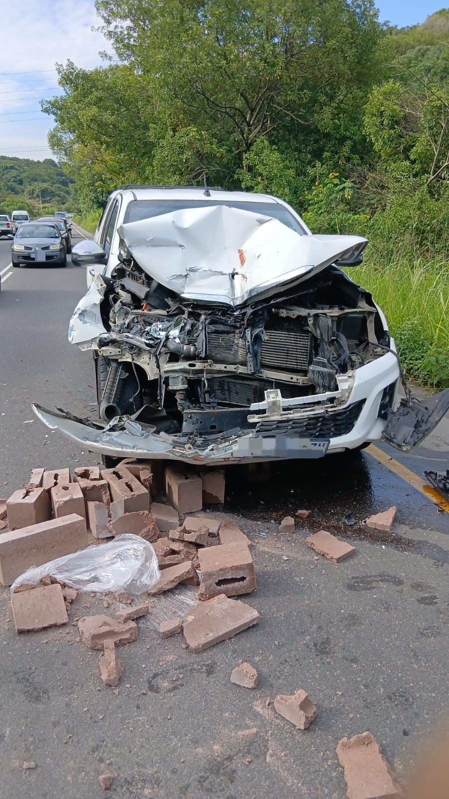Crash Alert: Hans Detman near Sasol, collision reported with injuries