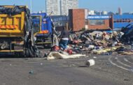 The Durban Metro Police Service is currently conducting a clean-up operation at Moore Road in partnership with Durban Solid Waste