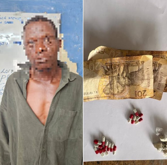 Drug dealing suspect arrested on Moore Road in Durban