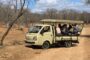 An accident-damaged Ford Ranger has been found abandoned in the bushes in Marken, Lephalale