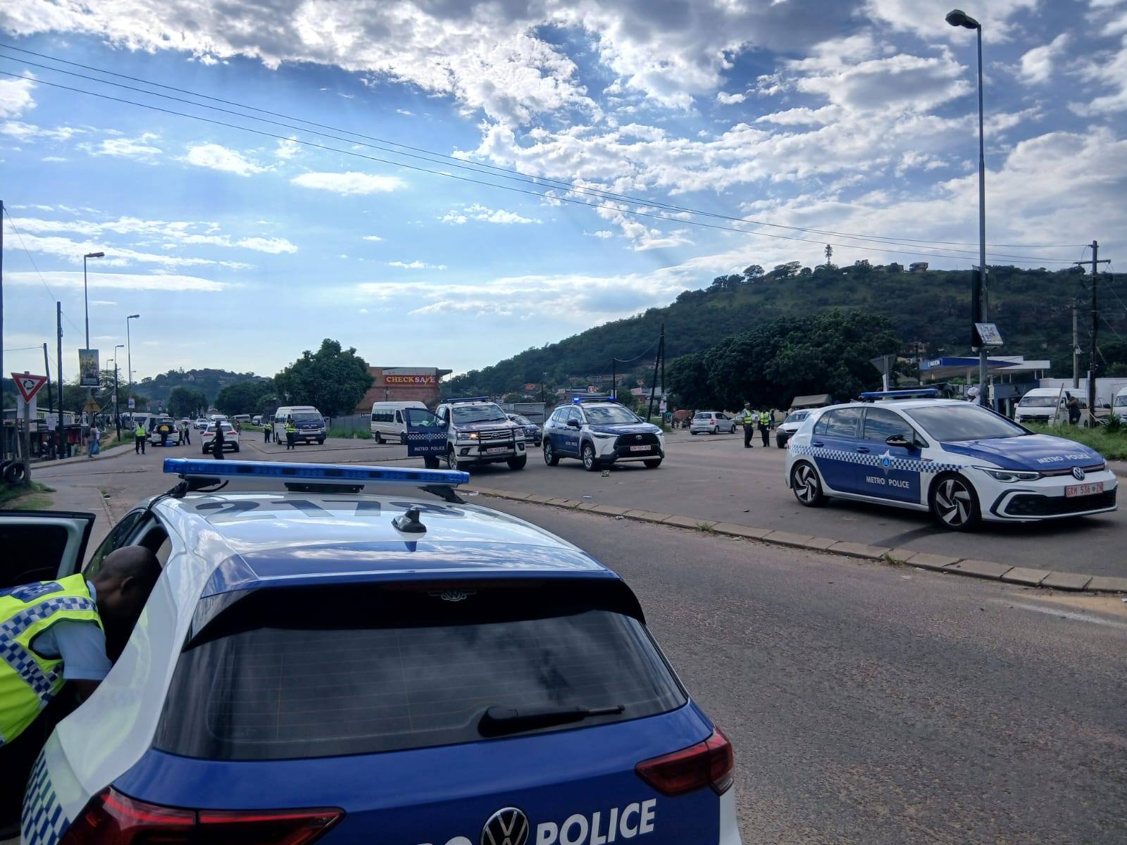 Focused traffic enforcement operations along Old Richmond Road at KwaMandekazi