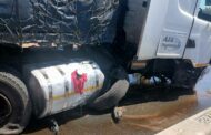 Motorists are advised of a truck crash with oil spillage on the N2 Northbound near Wandsbeck