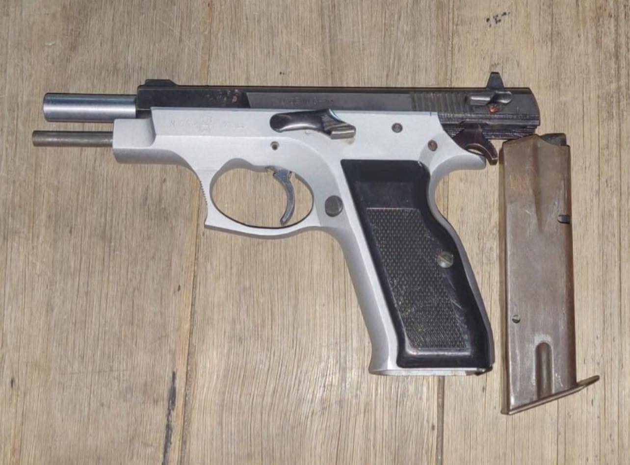 Fish Hoek police arrested a 49-year-old suspect for possession of an unlicensed firearm and ammunition