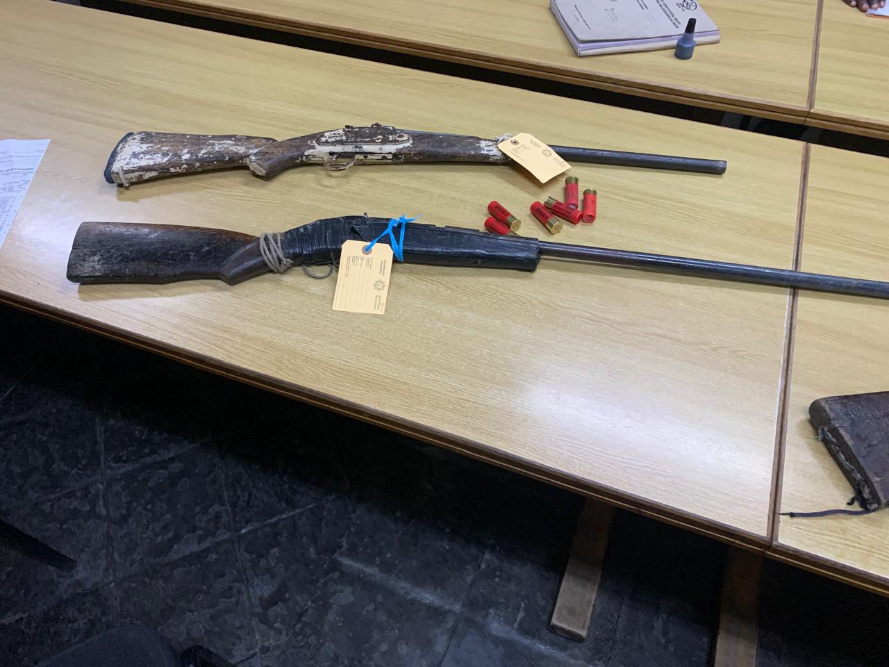 OR Tambo police arrested four male suspectsfor possession of prohibited homemade firearms in Ngqeleni and Port St John's