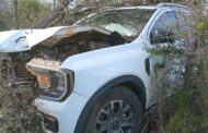 An accident-damaged Ford Ranger has been found abandoned in the bushes in Marken, Lephalale
