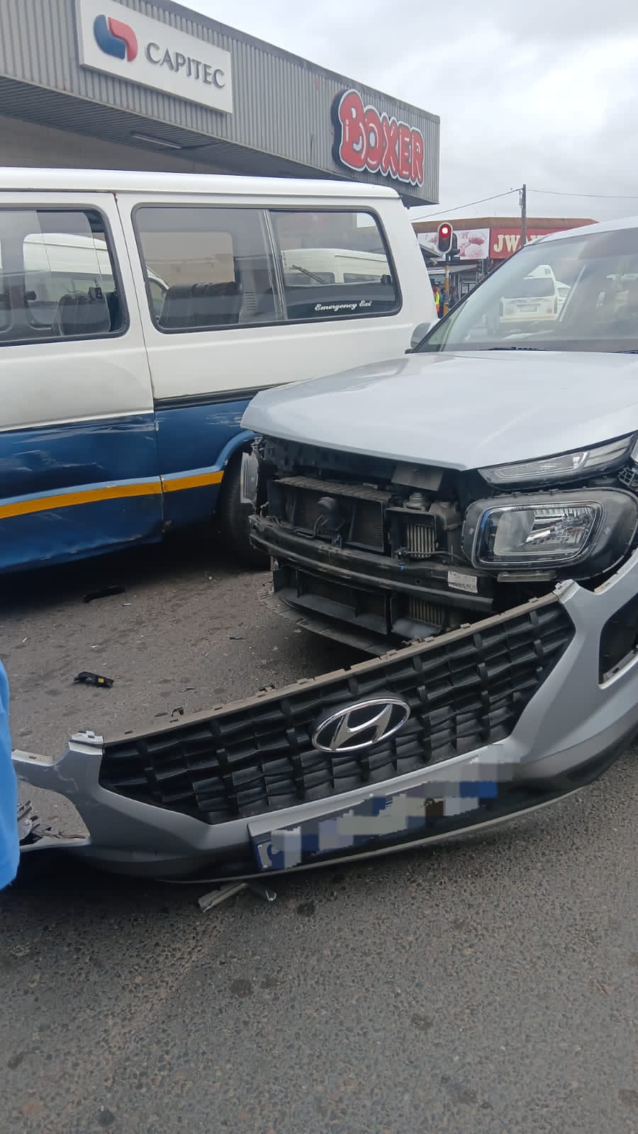 Crash on Moodie Street Pinetown