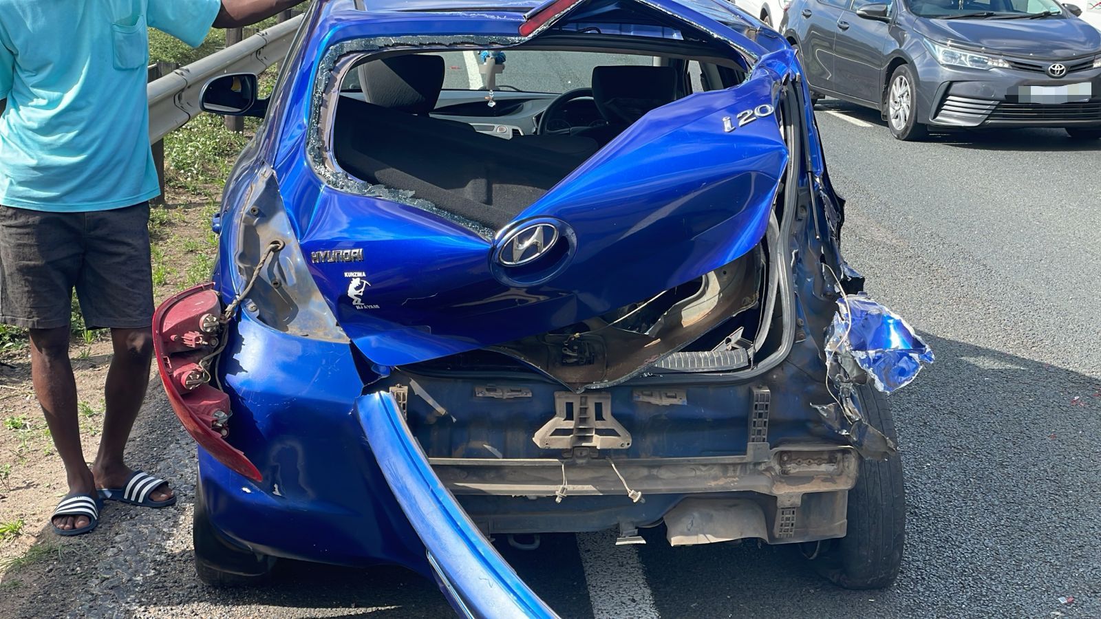 Motorists are advised of a crash on the N2 Southbound just after the ramp from Umgeni Road