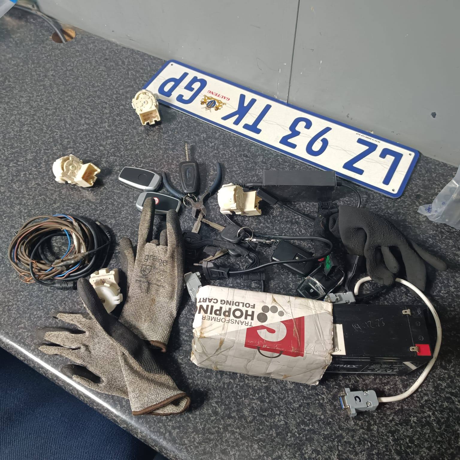 Three suspects are now behind bars following an attempted vehicle theft at Rock Cod