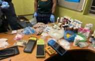 Female suspect arrested for operating an unlicensed pharmacy and medical practice from a residential premises in Duncan Village