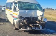 Multi-vehicle collision on the Golden Highway near Bophelong