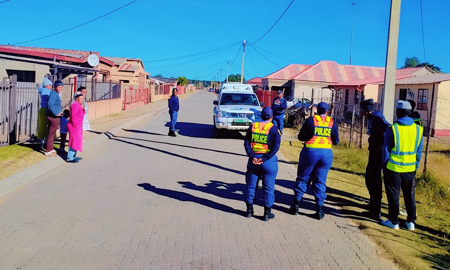 Thabong SAPS Partnership Policing conducted an awareness campaign at Thabong Sector 1