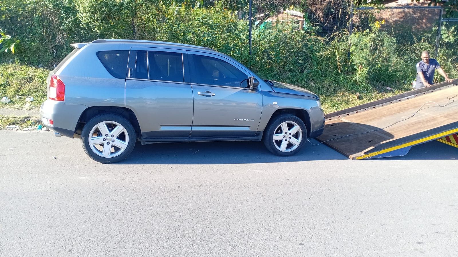 Hijacked motor vehicle recovered during crime prevention operations conducted in the Bonella area