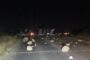 The R550 road next to Tsietsie section remains heavily barricaded with rocks and other objects