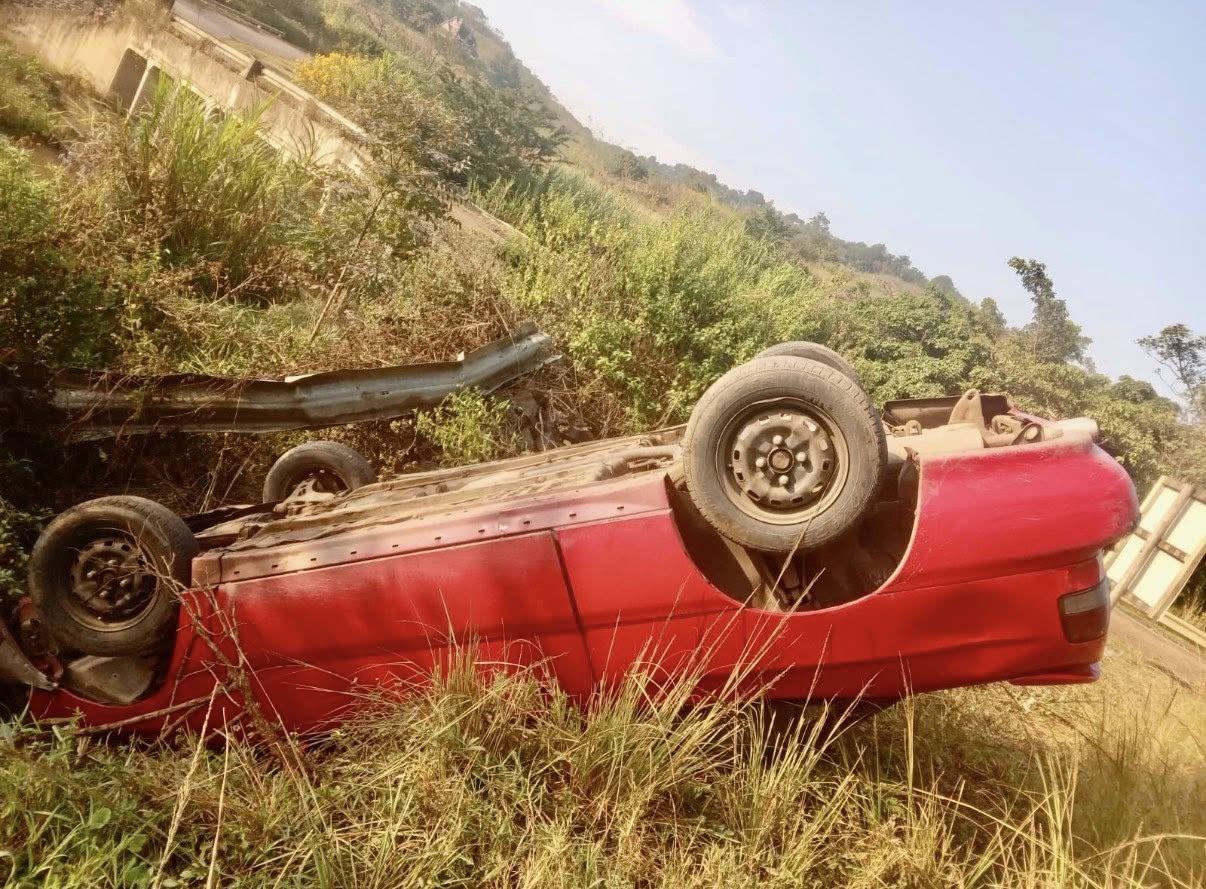 Vehicle Found Abandoned After Overturning: Buffelsdraai - KZN
