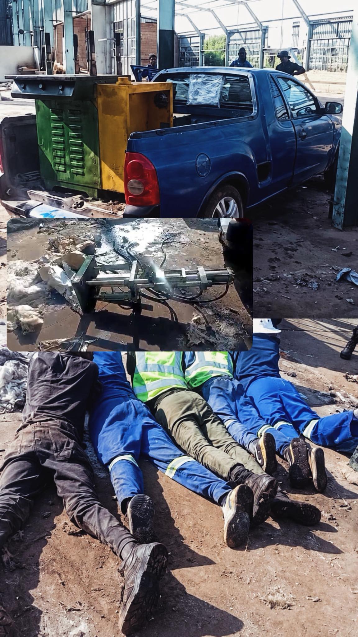 Five suspects arrested in possession of stolen industrial generators