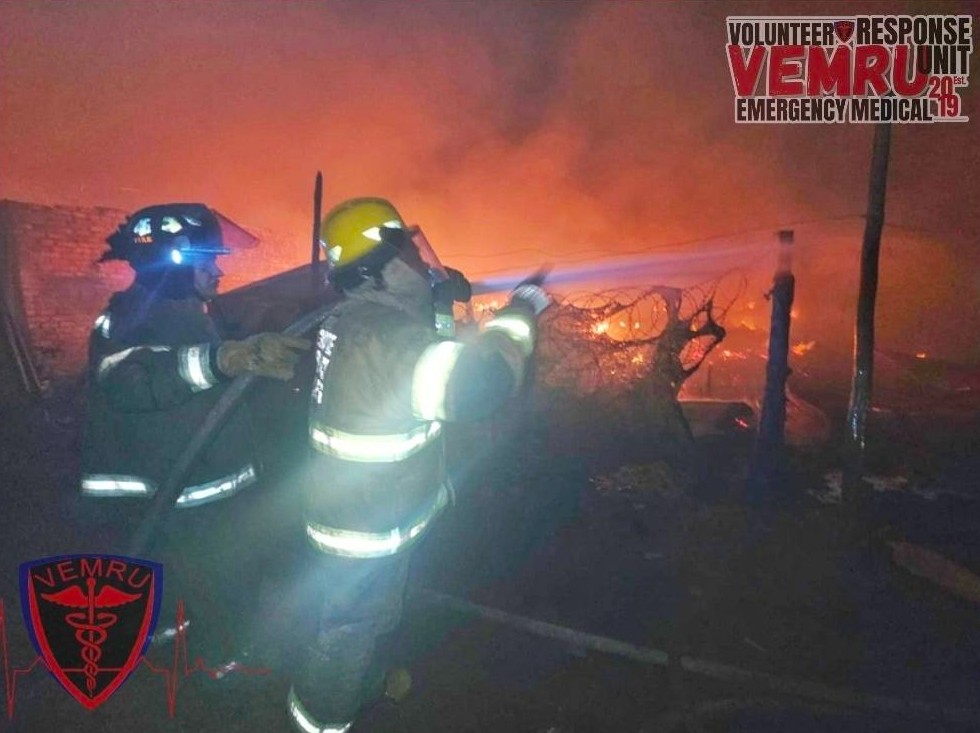 Another fire at Plastic View informal settlement in the Moreleta park area of Pretoria East