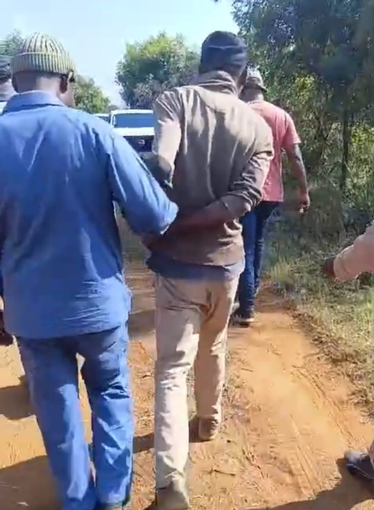 Man arrested after a video went viral on social media of him assaulting a woman earlier in Dinokana Village, Lehurutshe, near Zeerust