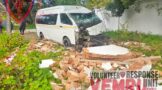 A taxi collided with a wall on Rigel Avenue North in the Waterkloof Ridge area of Pretoria East