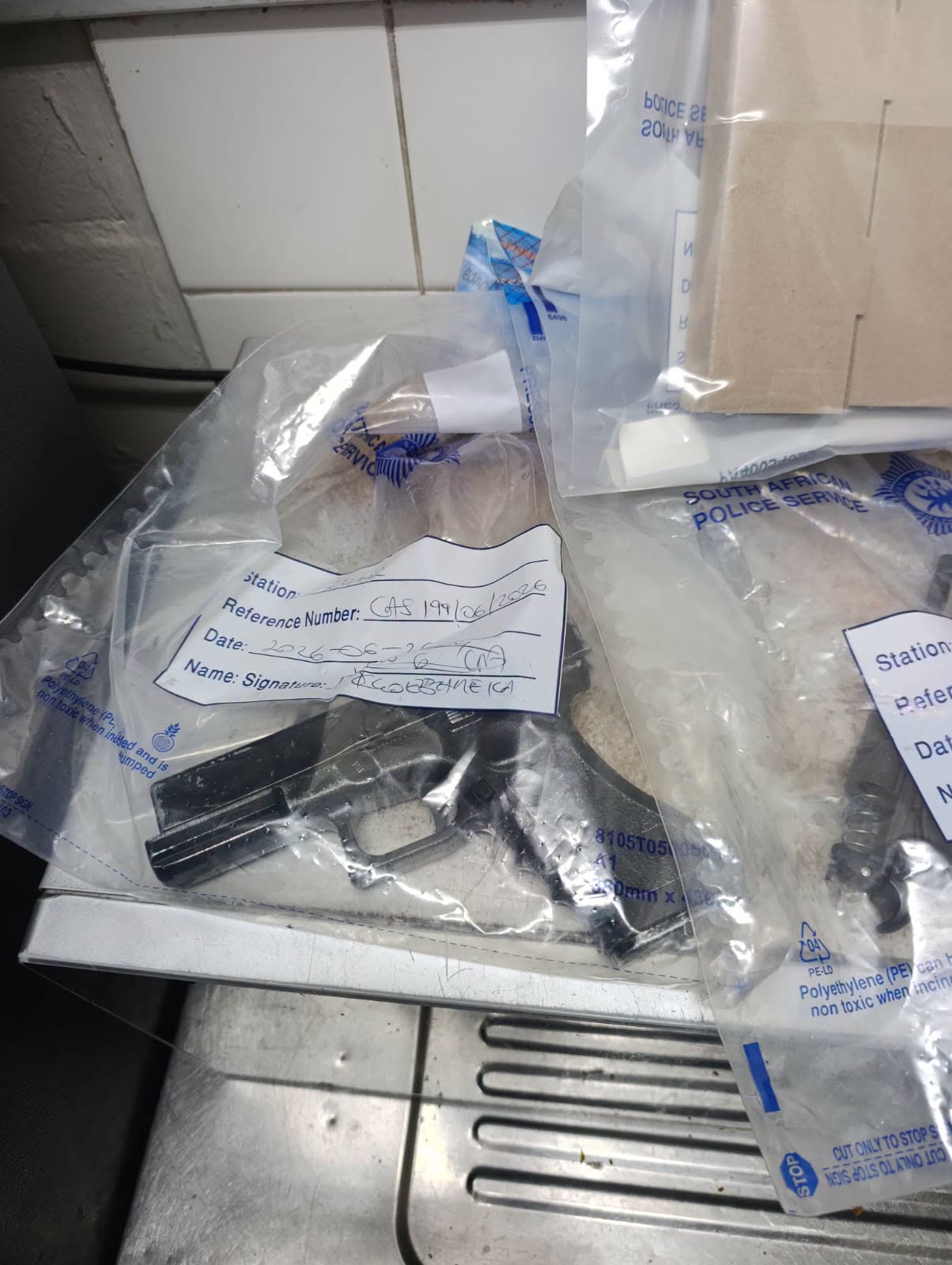 Members of Operation Lockdown III arrested a 62-year-old woman in Bishop Lavis for selling liquor without a license and possession of drugs